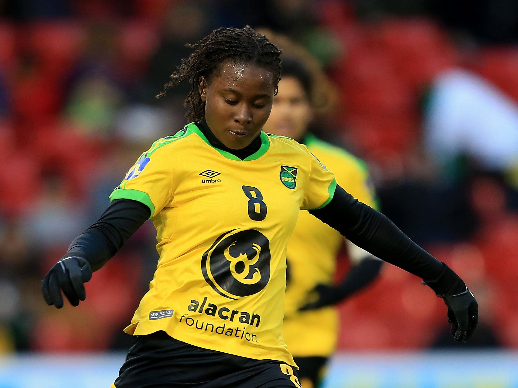 Jamaica international Tarania Clarke