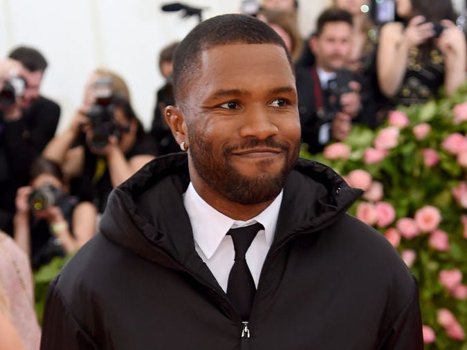 Frank Ocean attends the Met Gala in May 2019