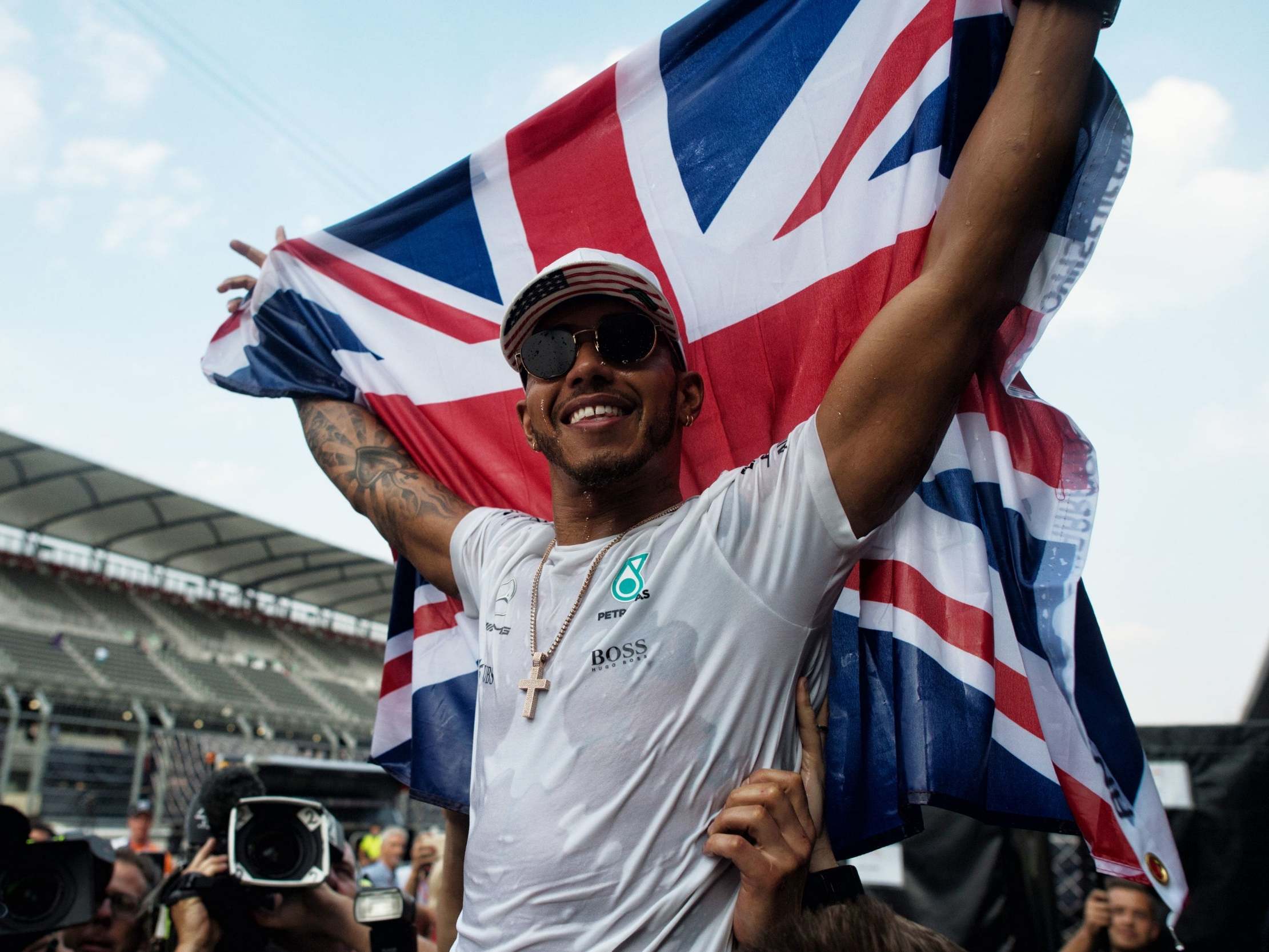 Hamilton won the title last weekend