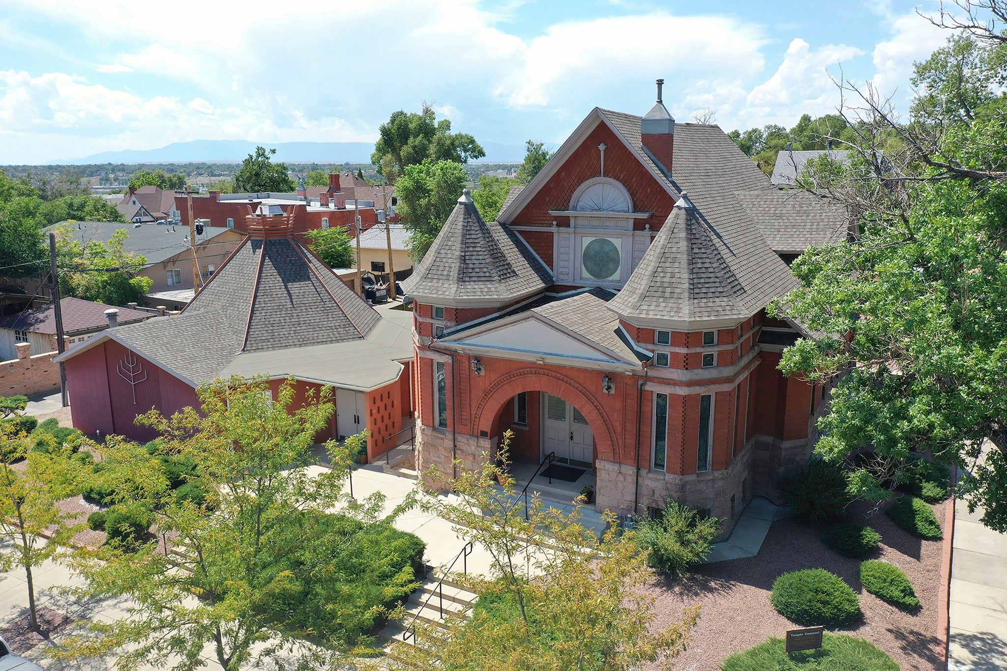 Temple Emanuel in Pueblo, Colorado was the target of a planned anti-semitic bombing