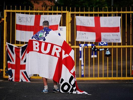 Bury’s bid to be reinstated in Lleague Two was rejected