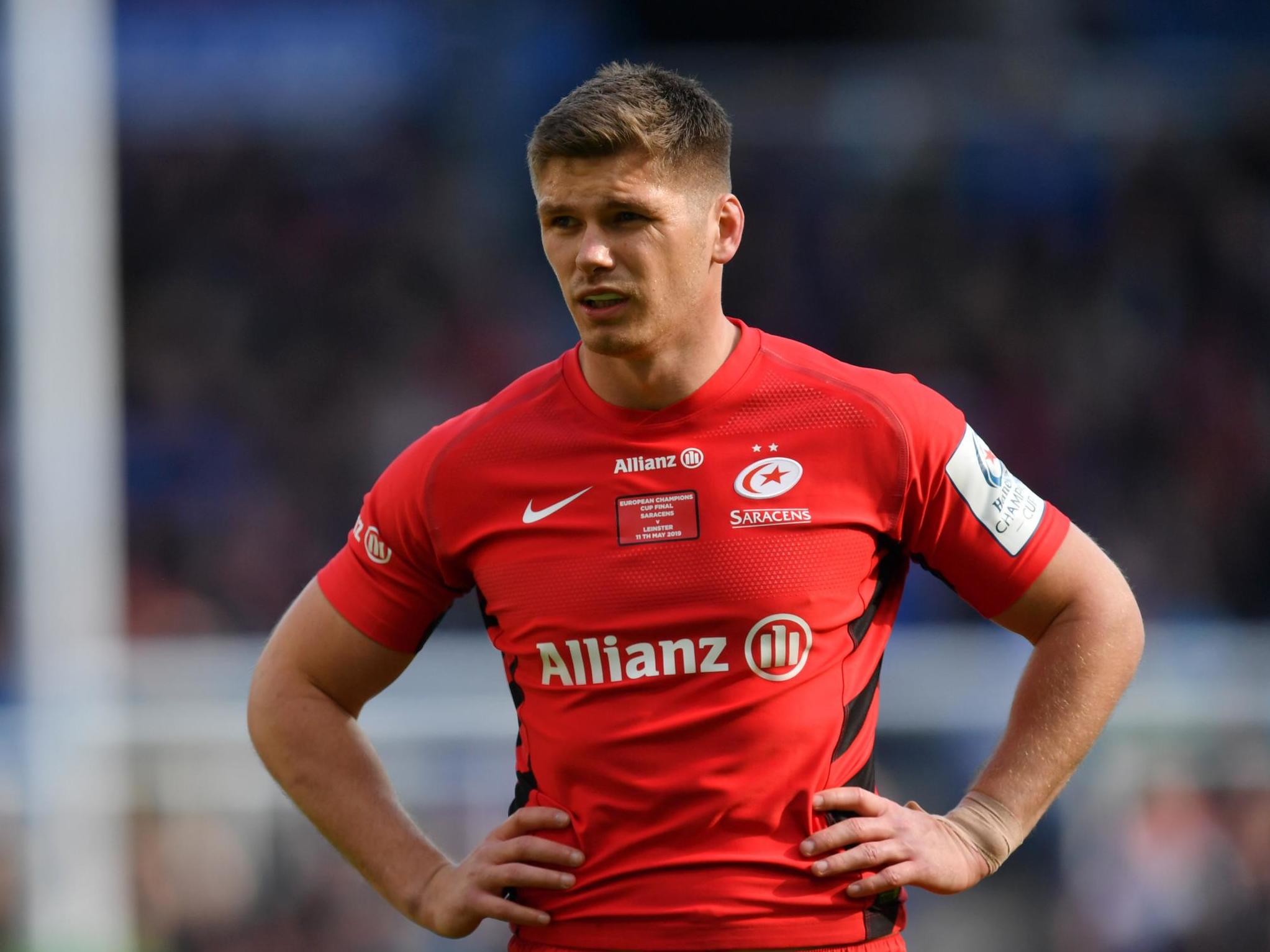 Owen Farrell has come under the spotlight as captain (Getty)