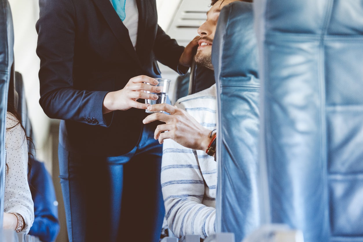 Staying hydrated on a flight comes with its own risks