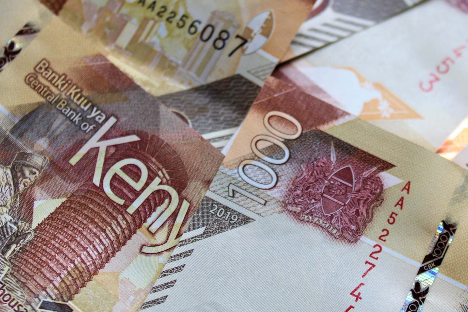 Take dollars and find the best rate to convert to shillings in Kenya