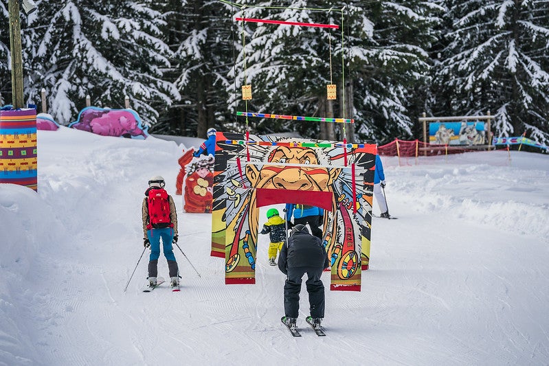 Les Gets is part of the Portes du Soleil ski area