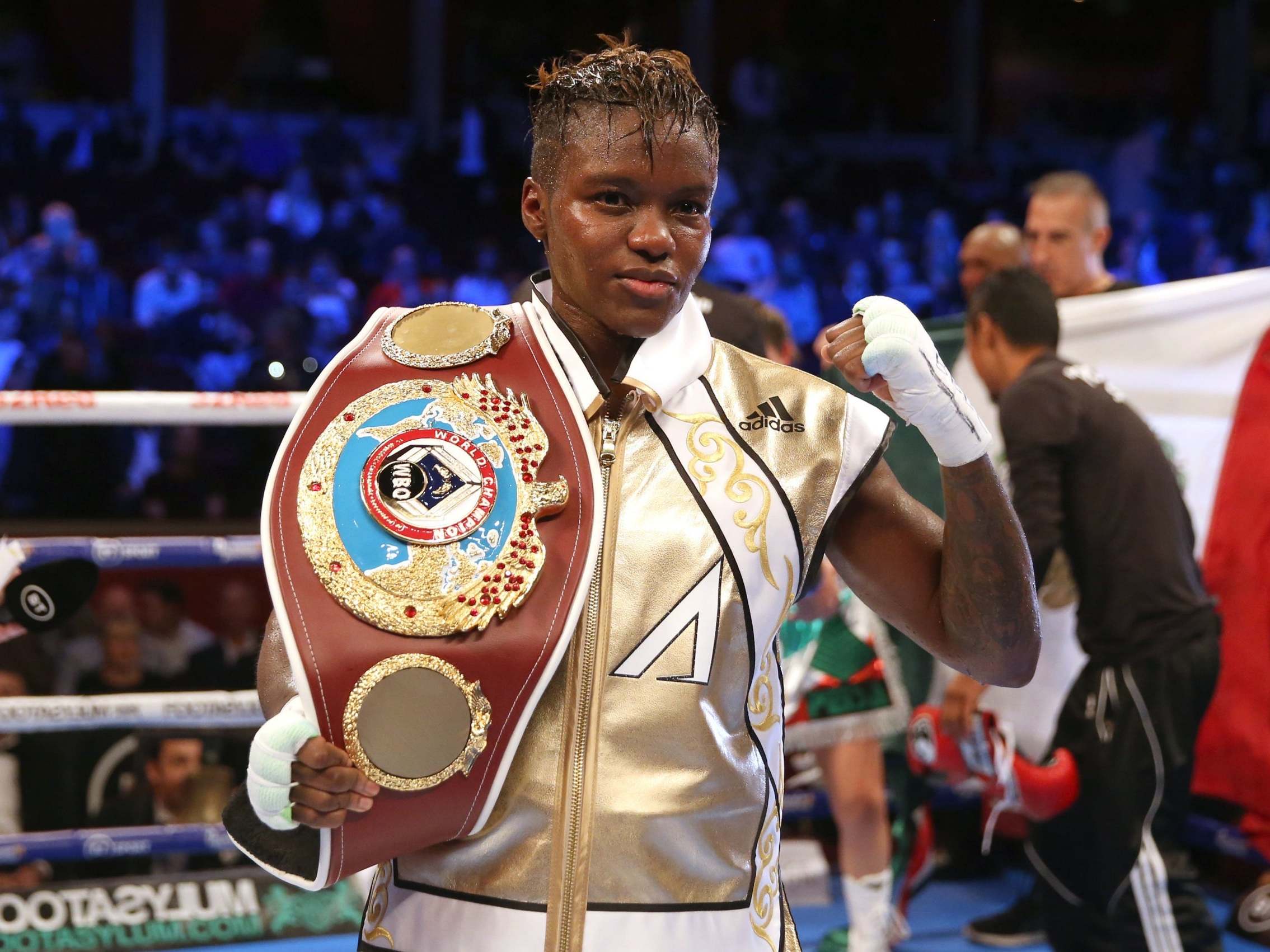 Nicola Adams won the WBO Flyweight World Championship as a professional