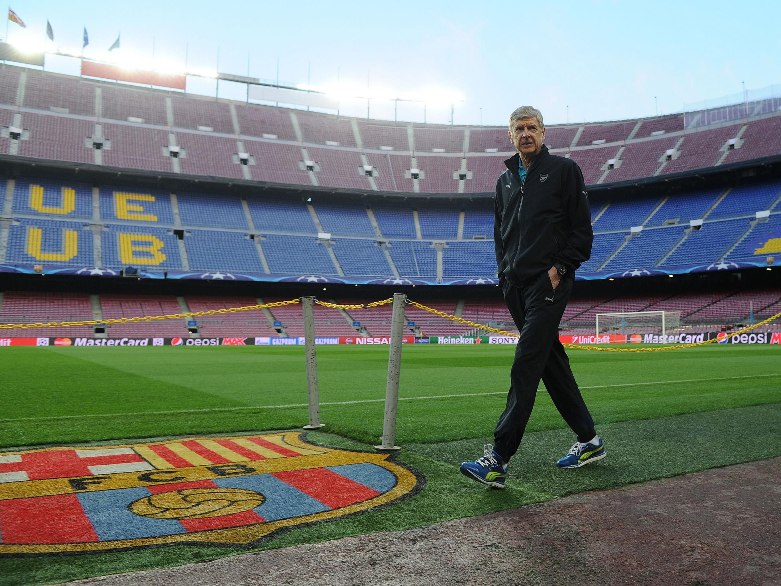 Arsene Wenger has criticised Barcelona for becoming too reliant on Lionel Messi