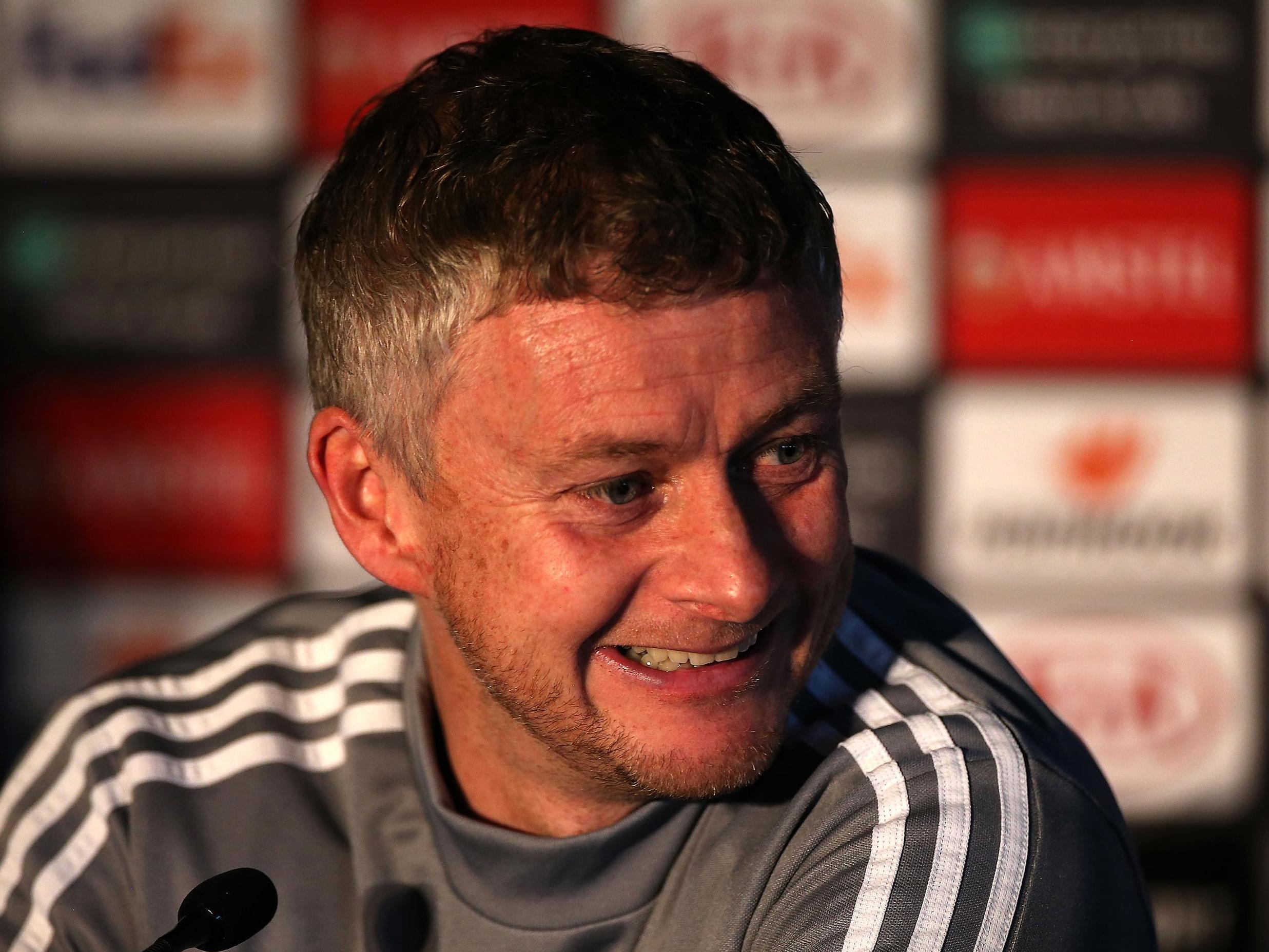 Manchester United manager Ole Gunnar Solskjaer