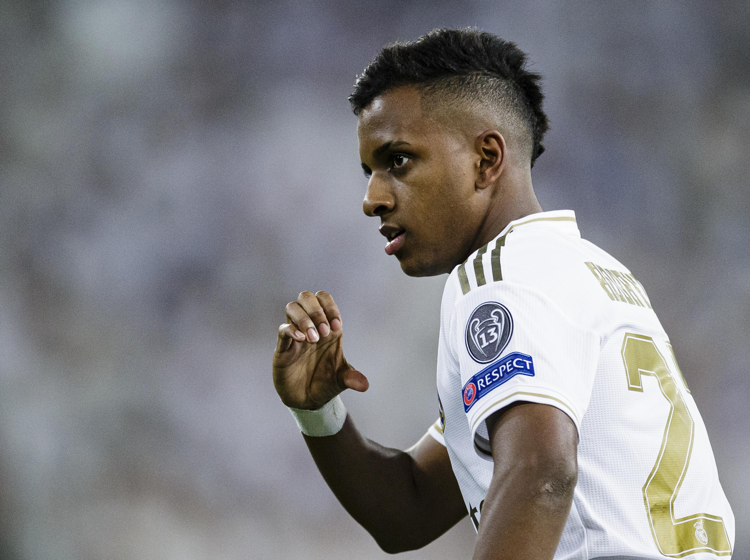 Rodrygo scored a stunning hat-trick