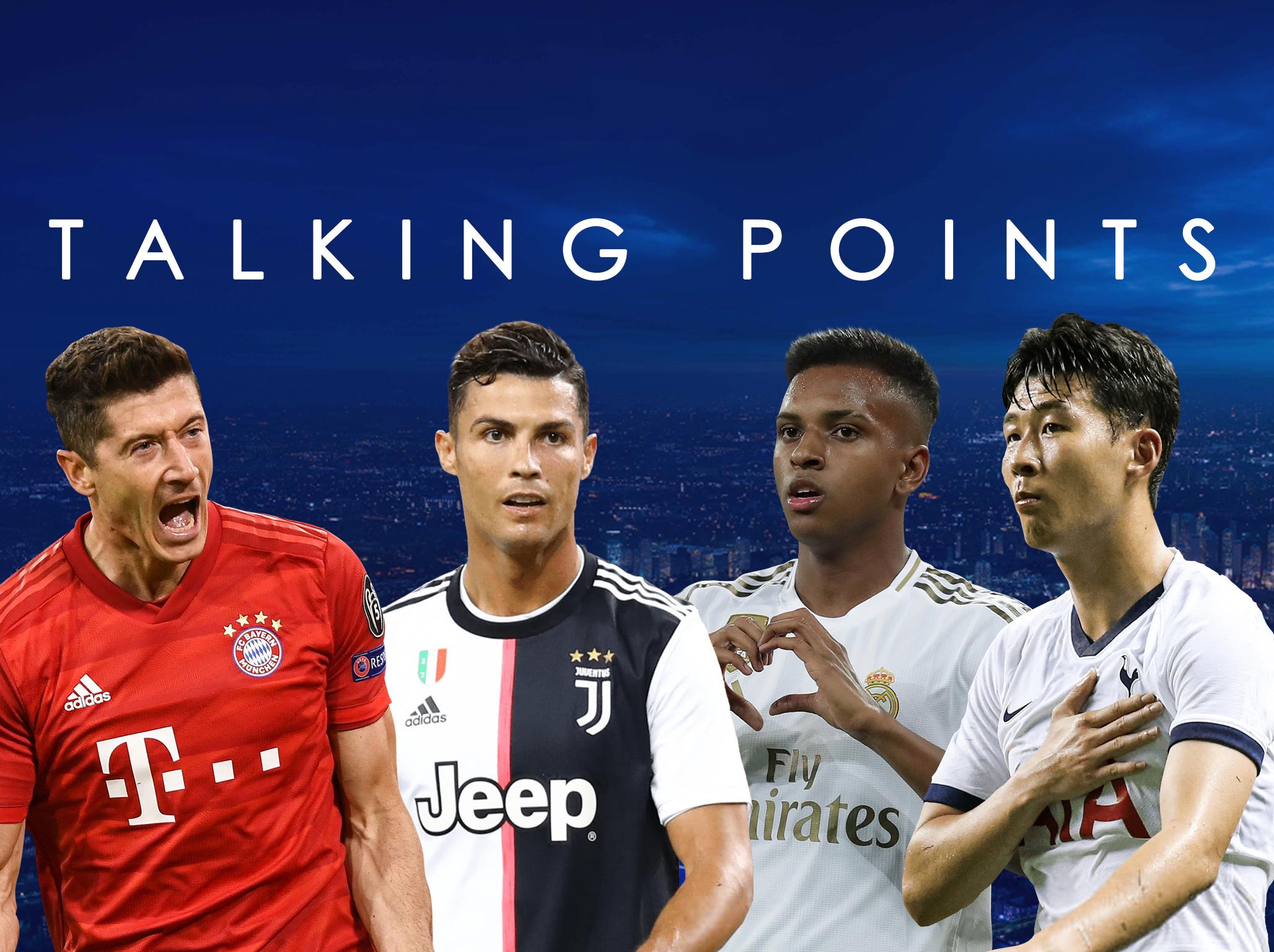 Champions League talking points