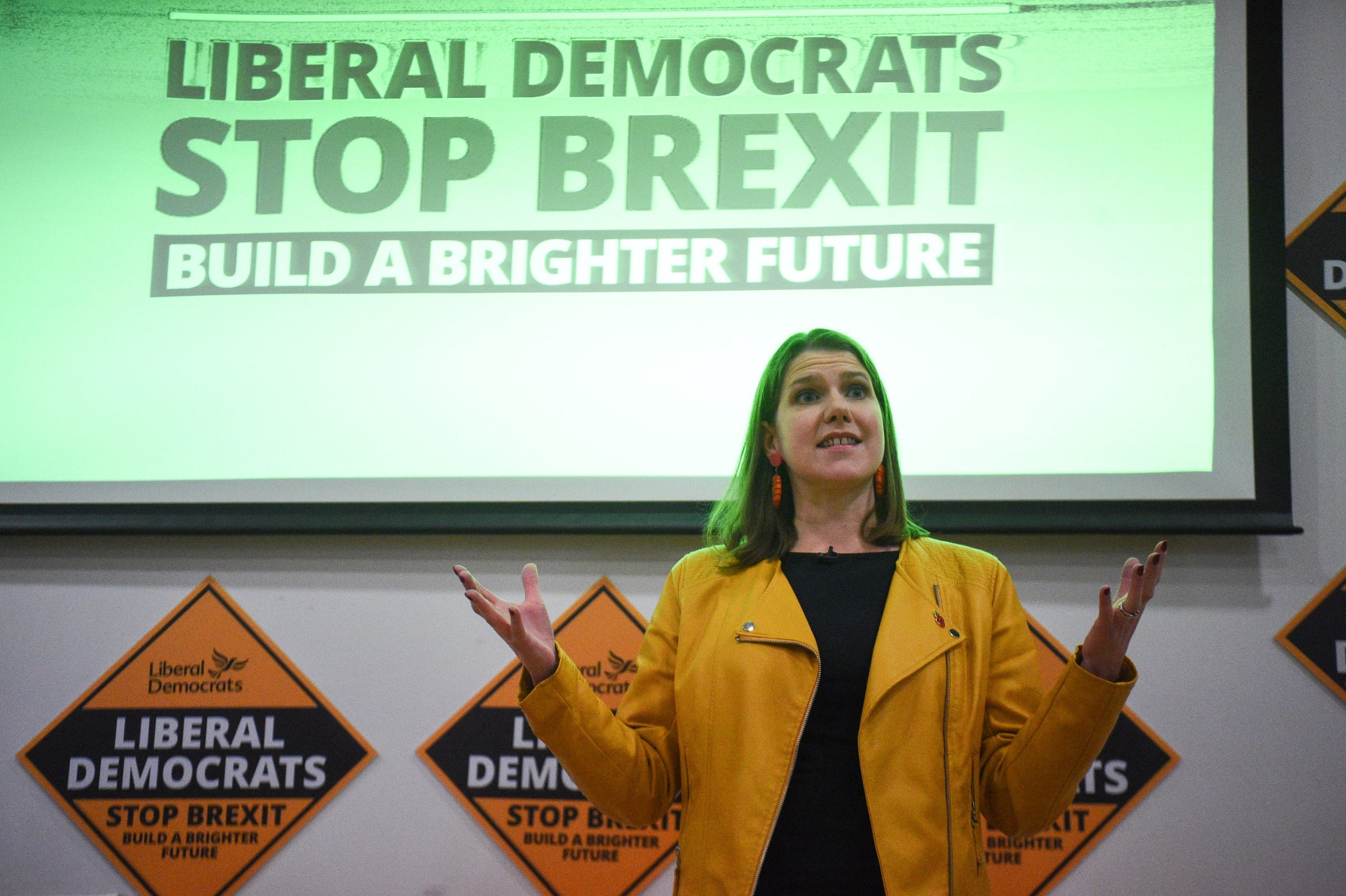 Liberal Democrat leader Jo Swinson