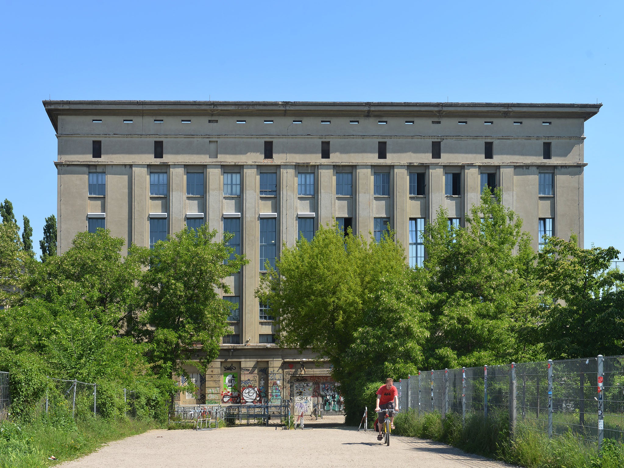 Architecture was definitely utilitarian in nature: the Berghain nightclub in Berlin