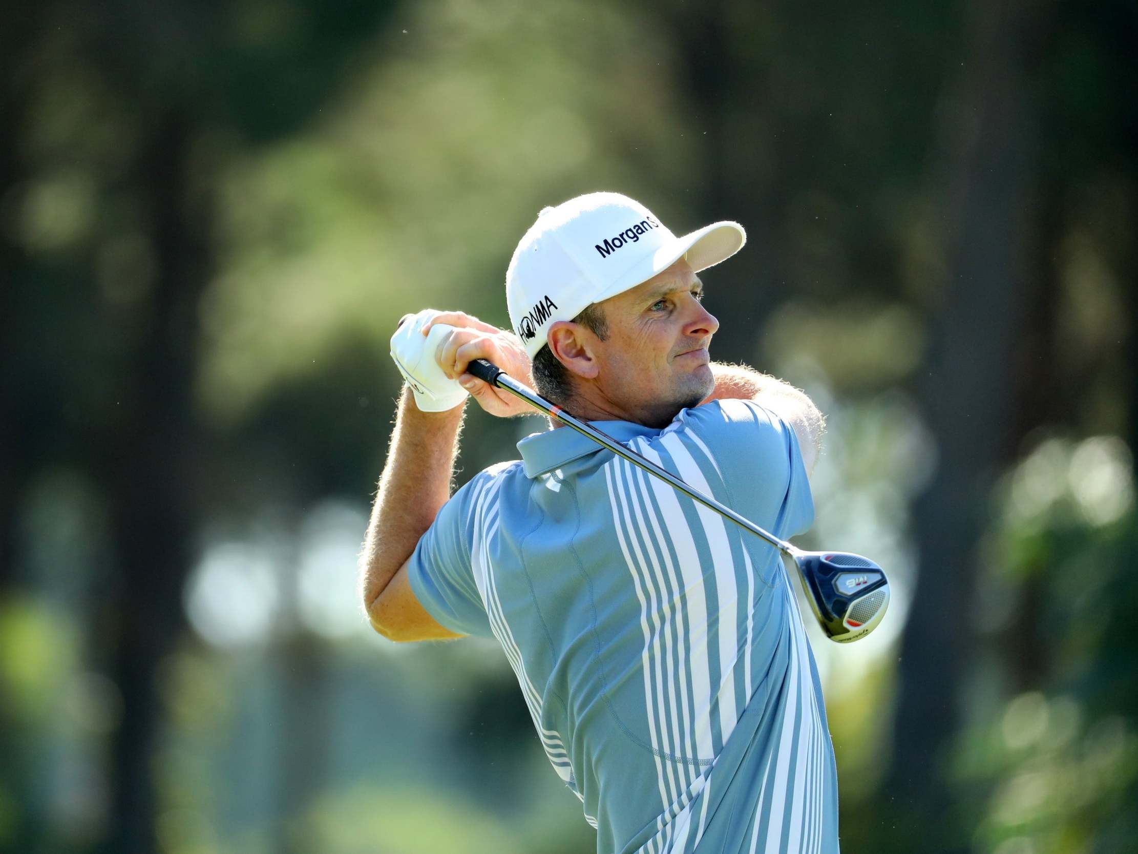 Justin Rose is just two behind the leaders in Antalya