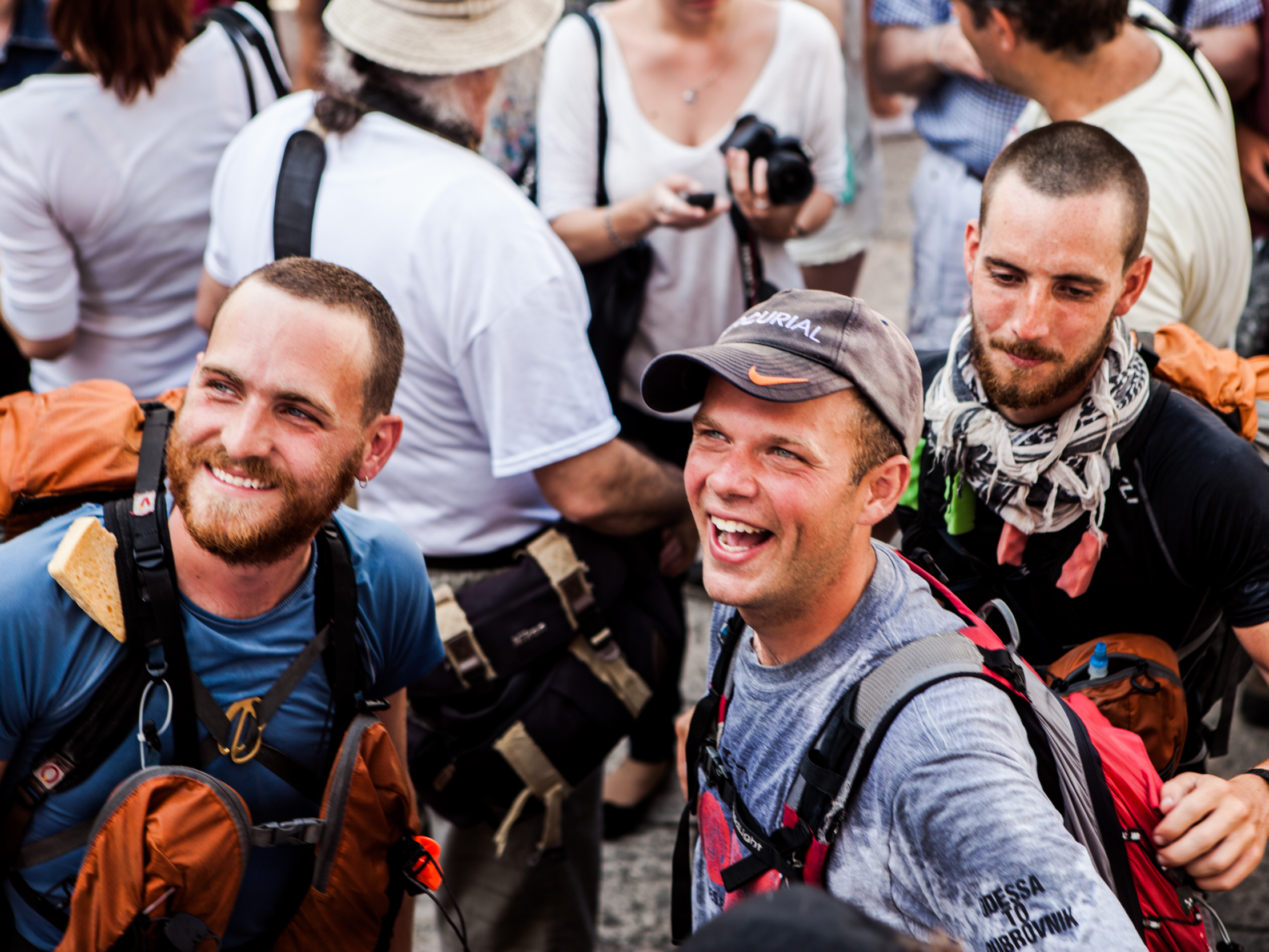 The Tribe Freedom Foundation founders. (Left to right) Guy Hacking, Tom Ratcliffe, Rob Martineau.