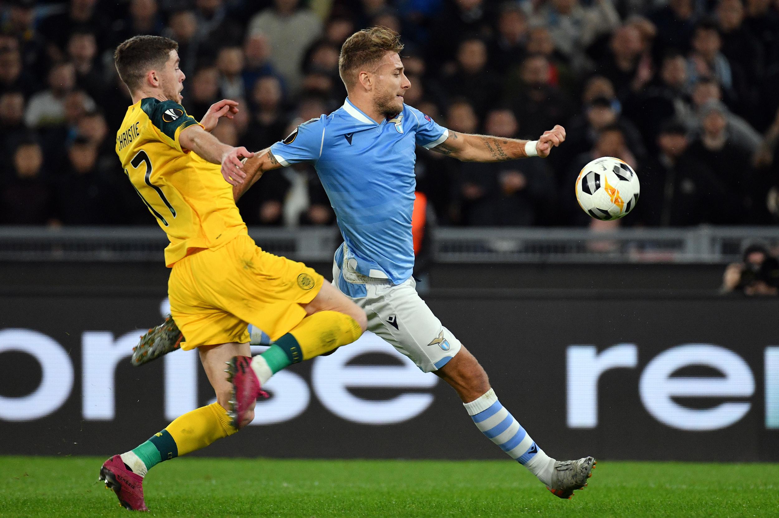 Ciro Immobile had given Lazio the lead