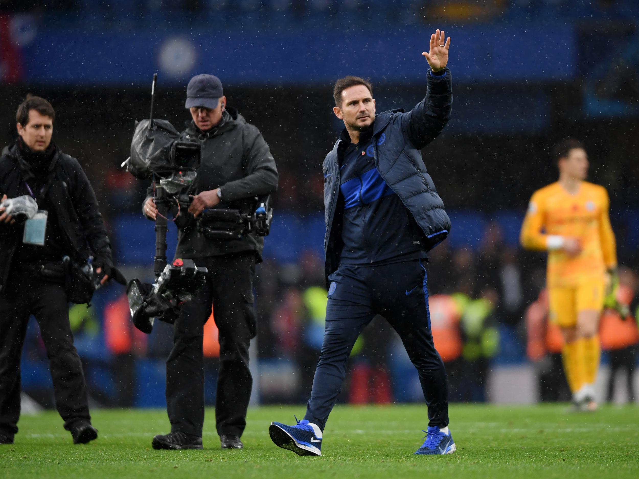 Frank Lampard praised how his side managed the game after Chelsea beat Crystal Palace 2-0