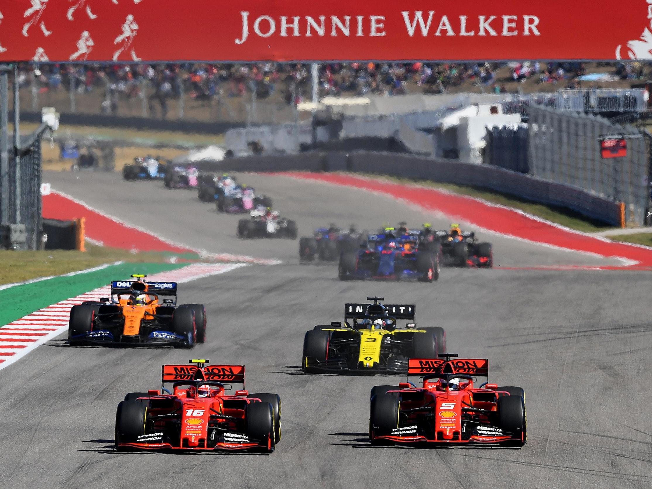 F1 is working out plans for a restart