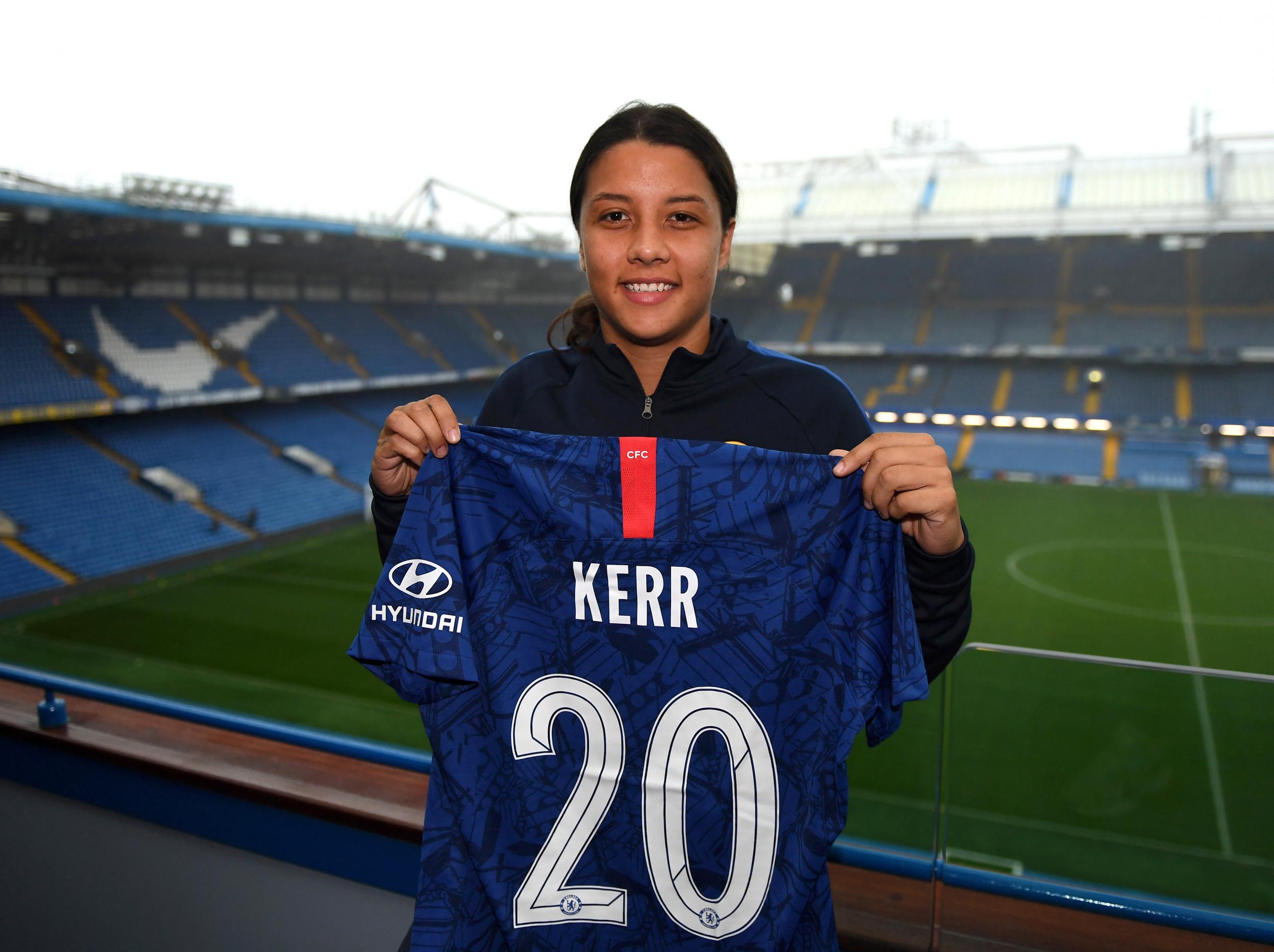 Sam Kerr has signed for Chelsea