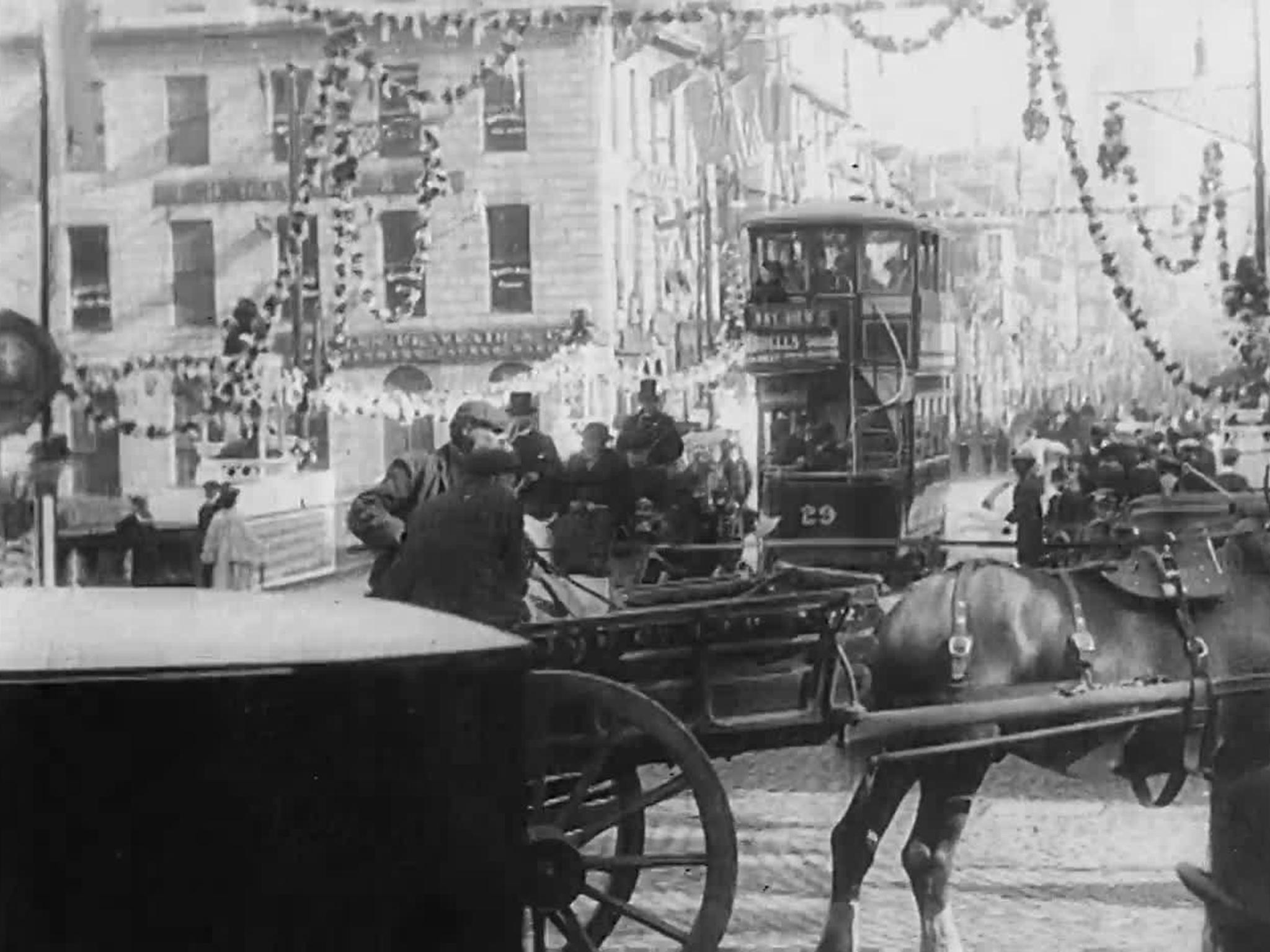 ‘Aberdeen University Quarter Centenary Celebrations’, filmed in 1906