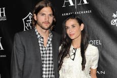 Ashton Kutcher 'is ignoring' Demi Moore's memoir containing accusations about cheating and threesomes