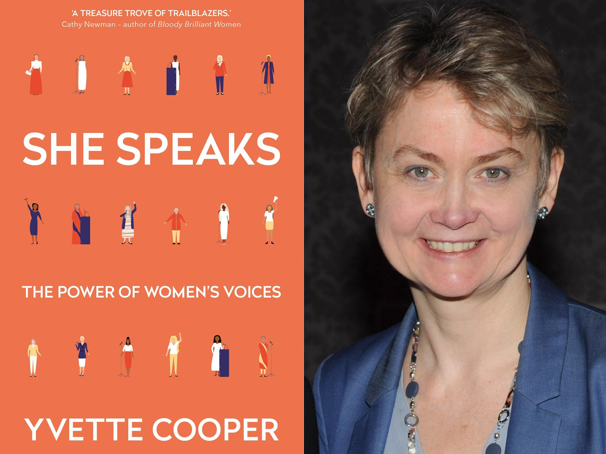 Yvette Cooper's new book is a collection of humdinger speeches by women who have changed the course of history