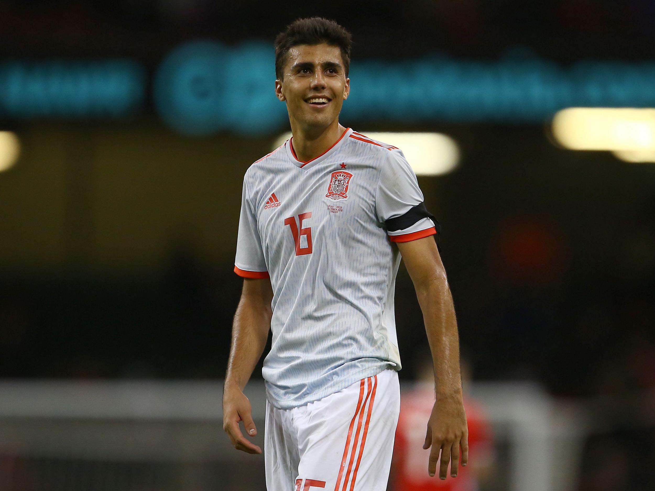 Rodri hopes his Premier League experiences can help him force his way into the Spain midfield
