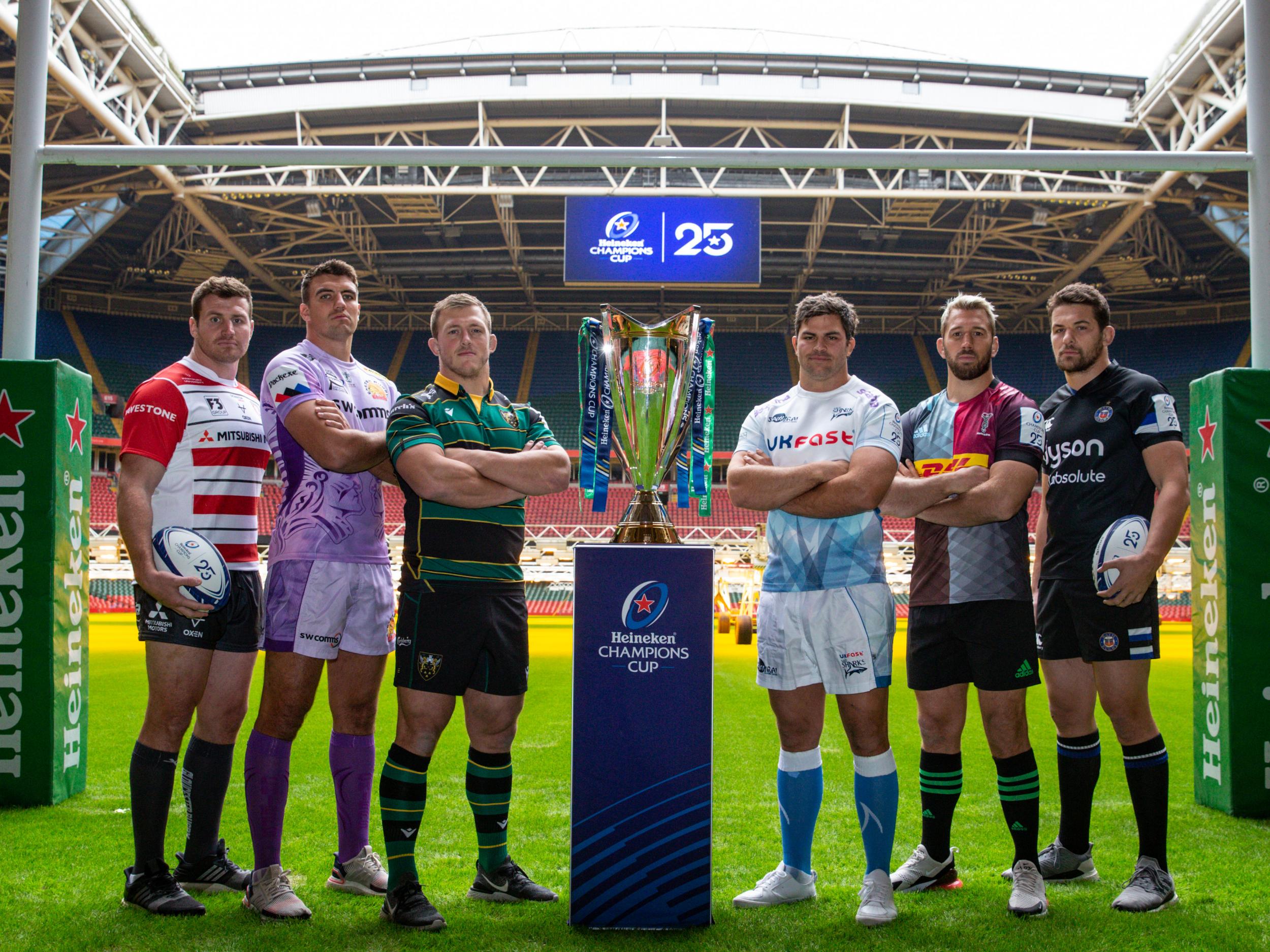 Three Premiership clubs remain in the Heineken Champions Cup (Getty)