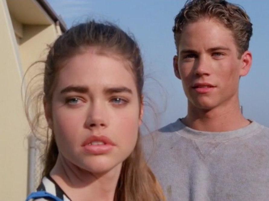 Pre-fame: Denise Richards and Paul Walker in ‘Tammy and the T-Rex’