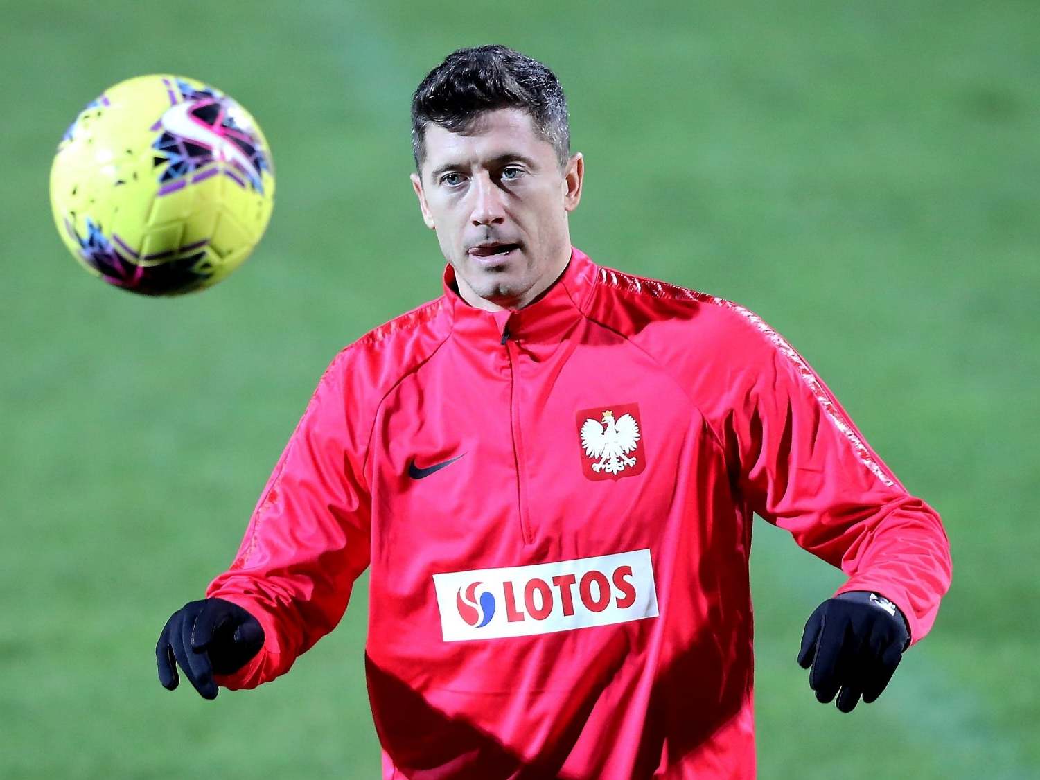 Robert Lewandowski will look to add to his 60 international goals