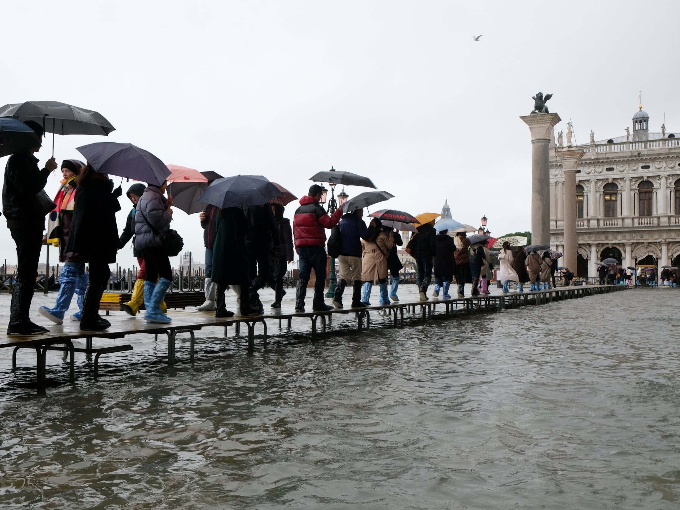 St Mark's Square: opinion polls show a majority for separation