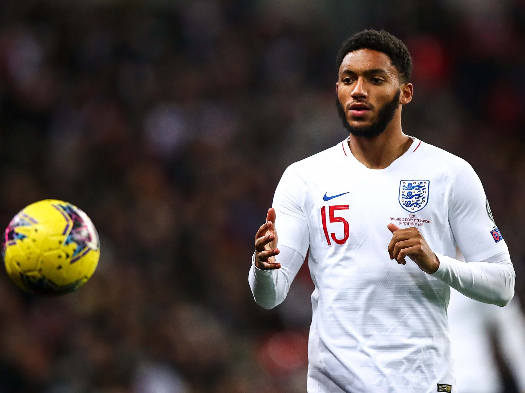 Joe Gomez was booed after he substituted