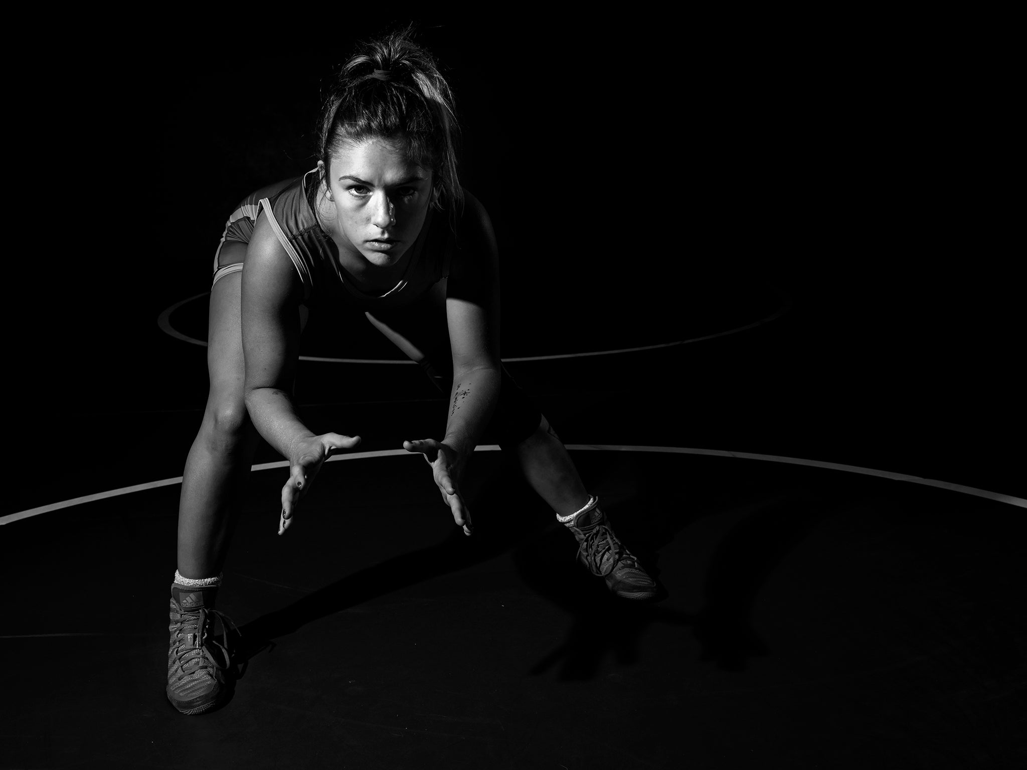 Mya Kretzer's campaign to make girls' wrestling an official high school sport in Kansas began four years ago on a wrestling mat in McPherson