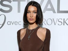 Bella Hadid says she used to feel guilty for suffering from depression despite having ‘incredible life’