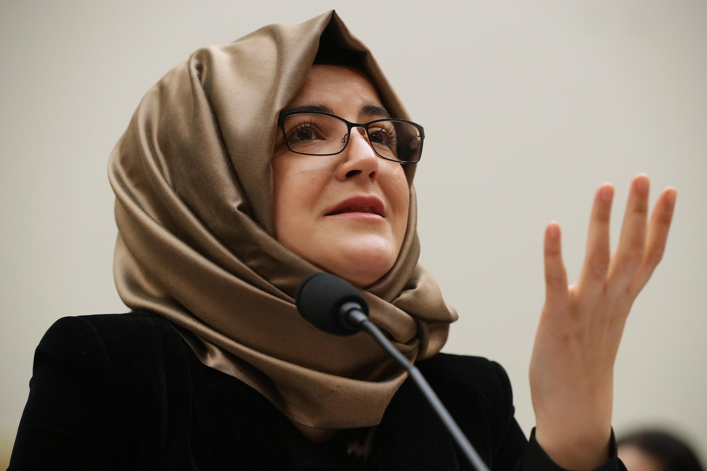 Hatice Cengiz, Khashoggi’s fiancee