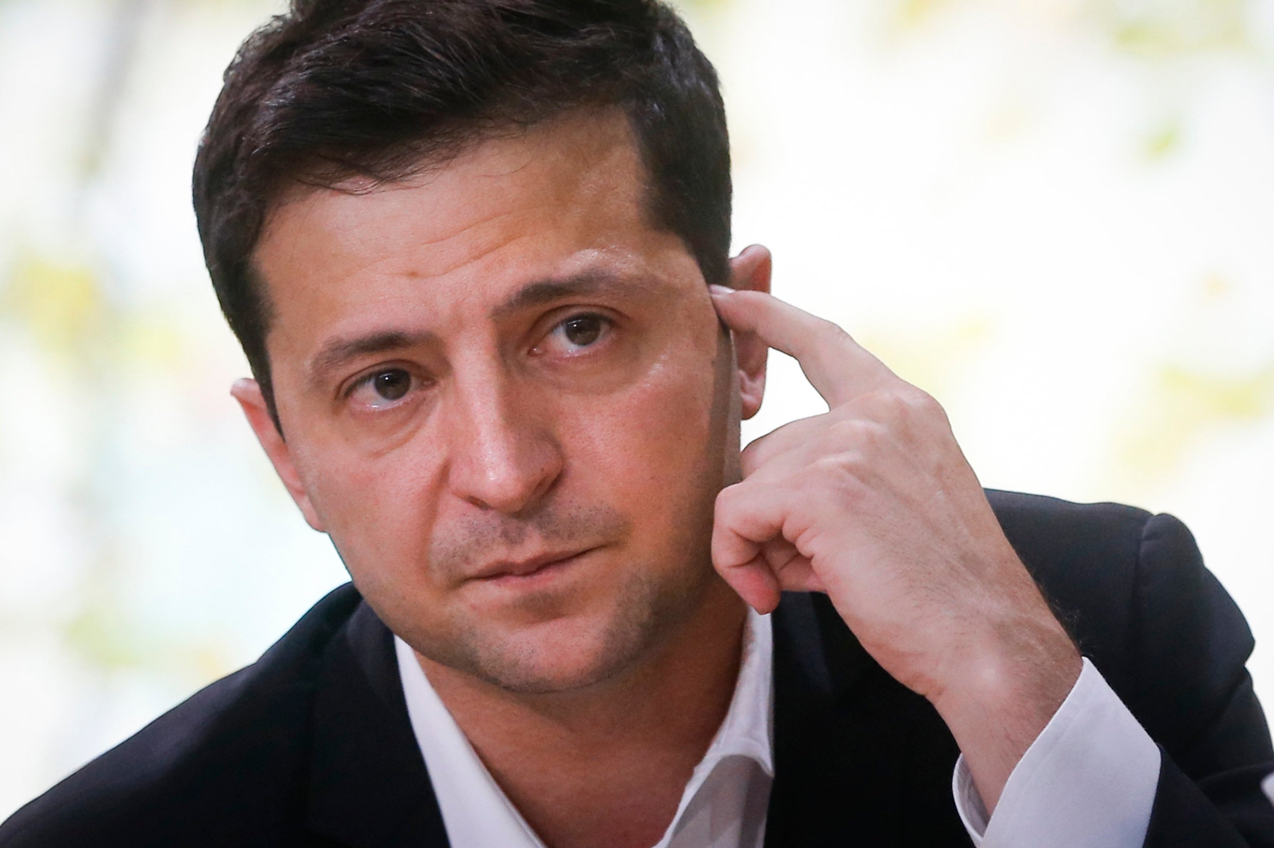 Ukrainian President Zelensky under pressure