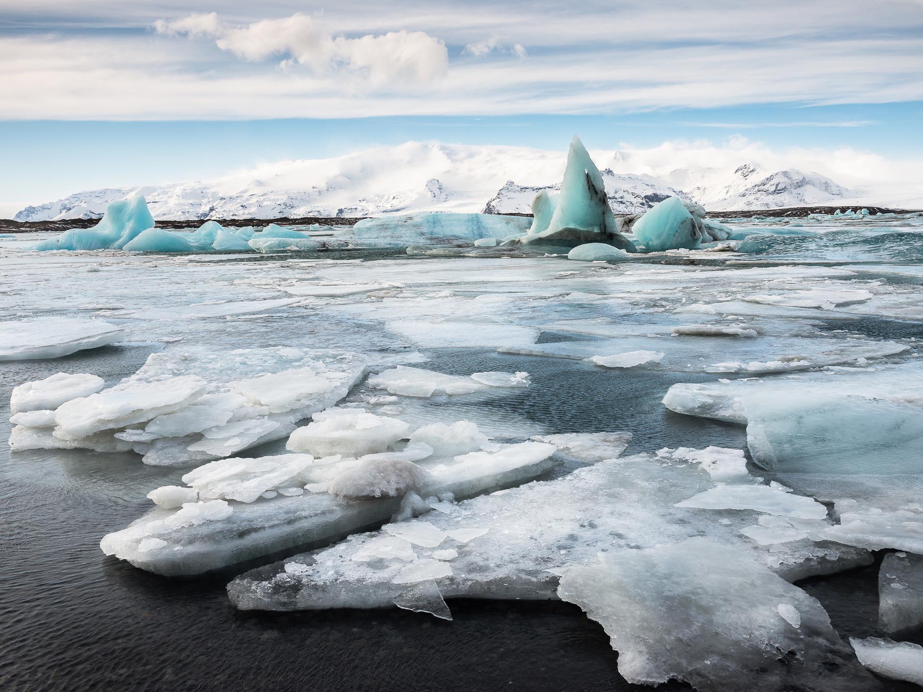 Melting ice in the Arctic is causing colder air to travel southwards