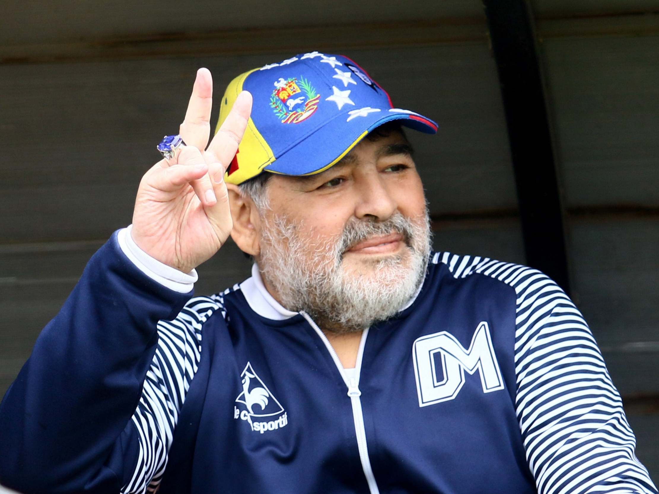 Diego Maradona wished Gimnasia the best ‘with all his heart’