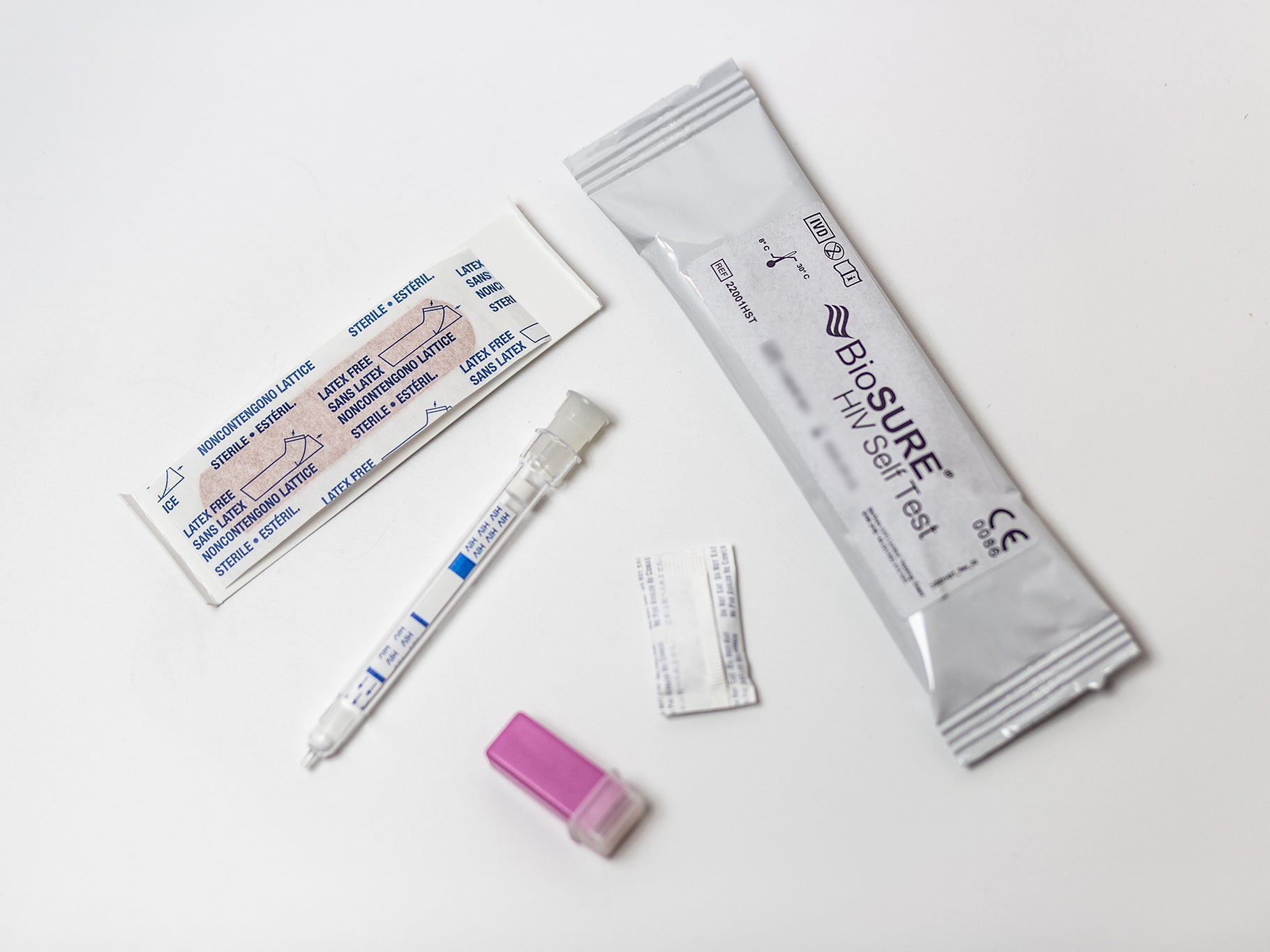 BioSure’s HIV self-test kits: the aim is to relieve pressure on overcrowded sexual health clinics