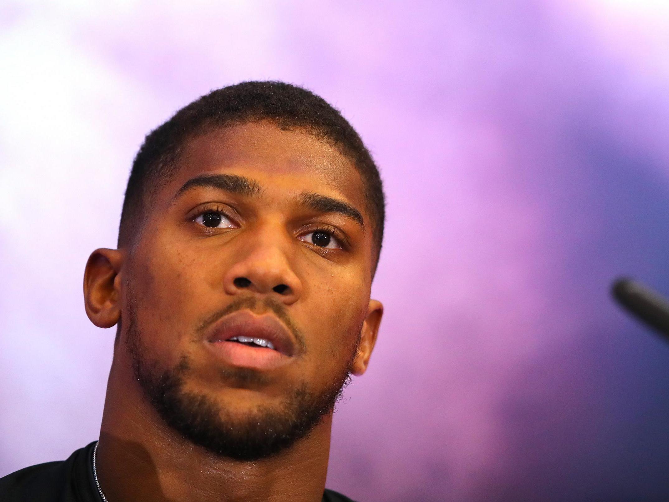 Anthony Joshua is looking to reclaim his three belts from Andy Ruiz