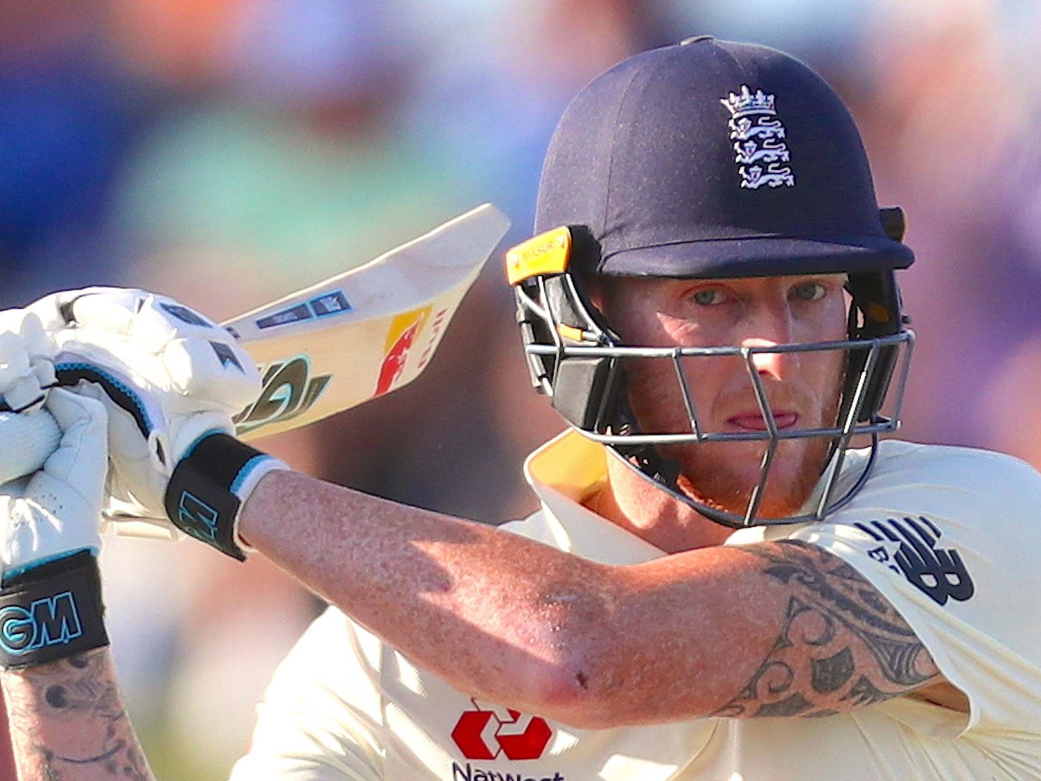 Ben Stokes is not out after day one