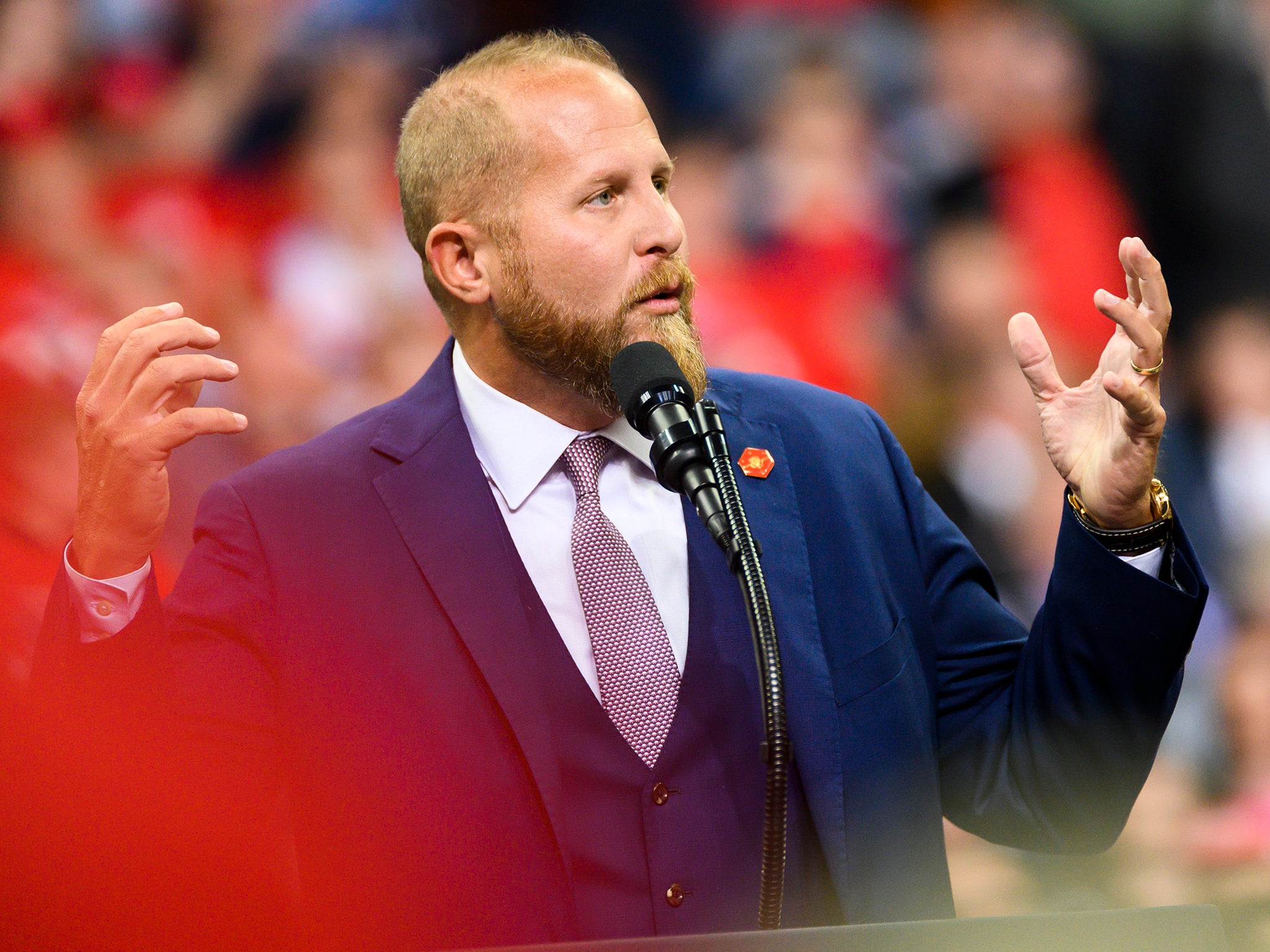 Brad Parscale, the former Trump campaign manager, was hospitalised on Sunday.