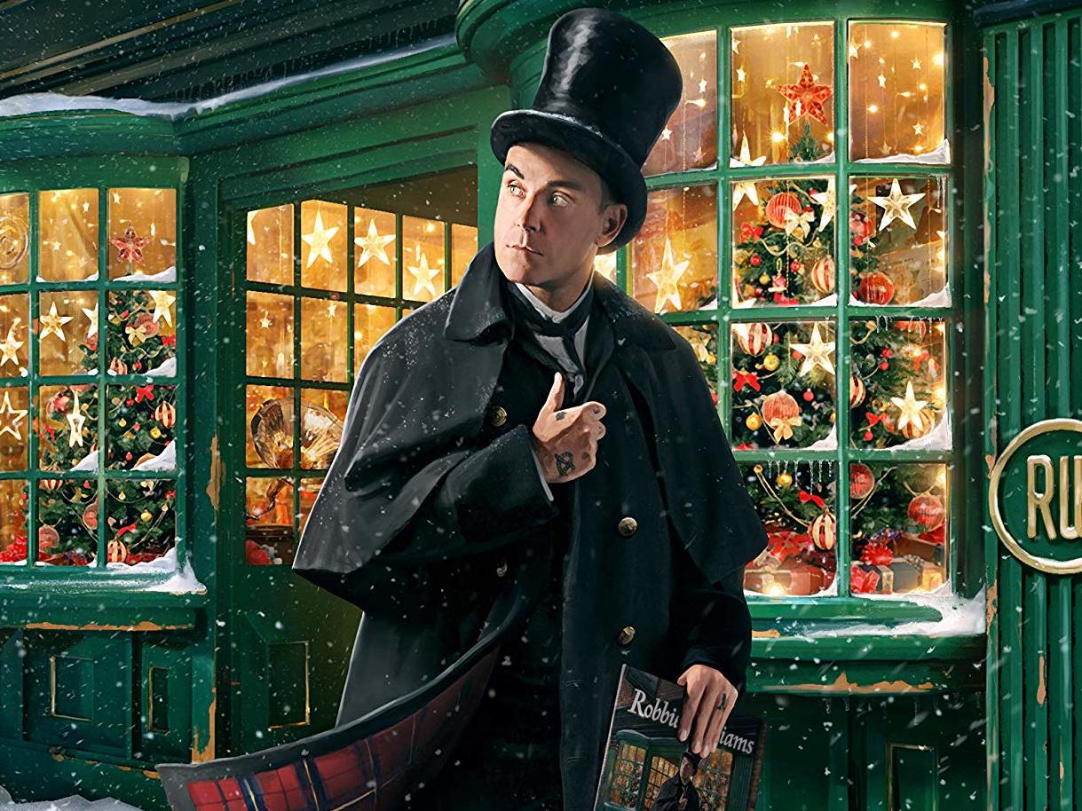 This is Robbie Williams' first Christmas album. It should probably be his last.