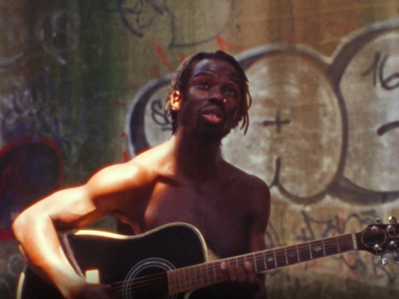 Eric Burton from Grammy-nominated soul-funk duo, Black Pumas