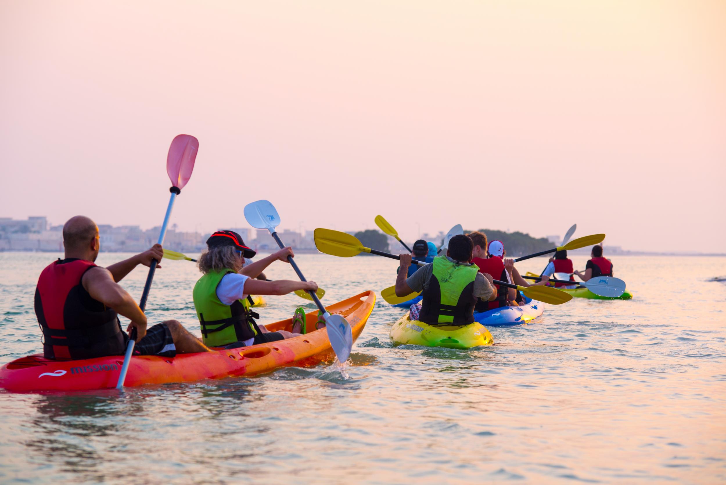 Explore Al Thakira Mangroves by kayak