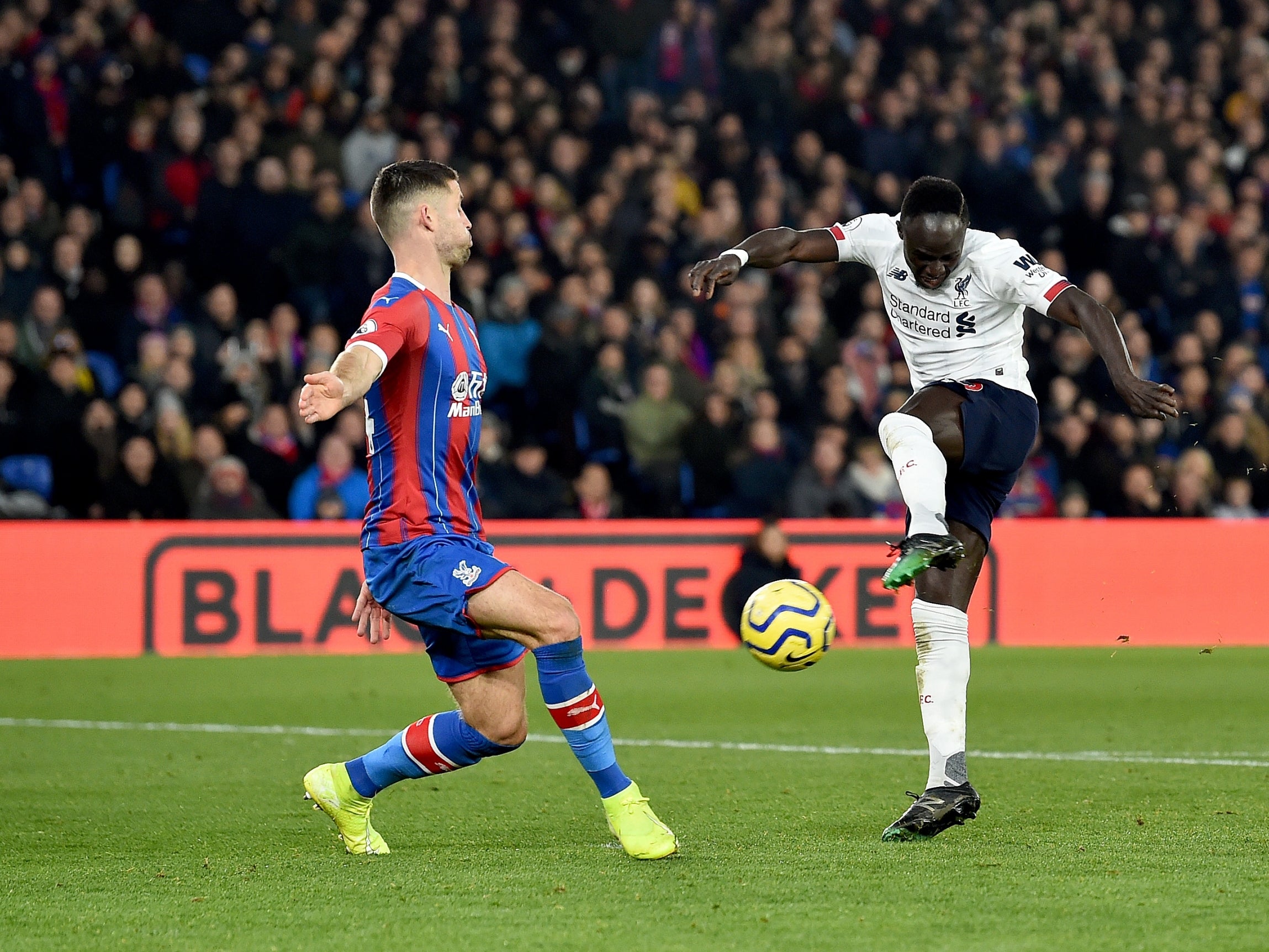 Sadio Mane scores Liverpool’s first goal