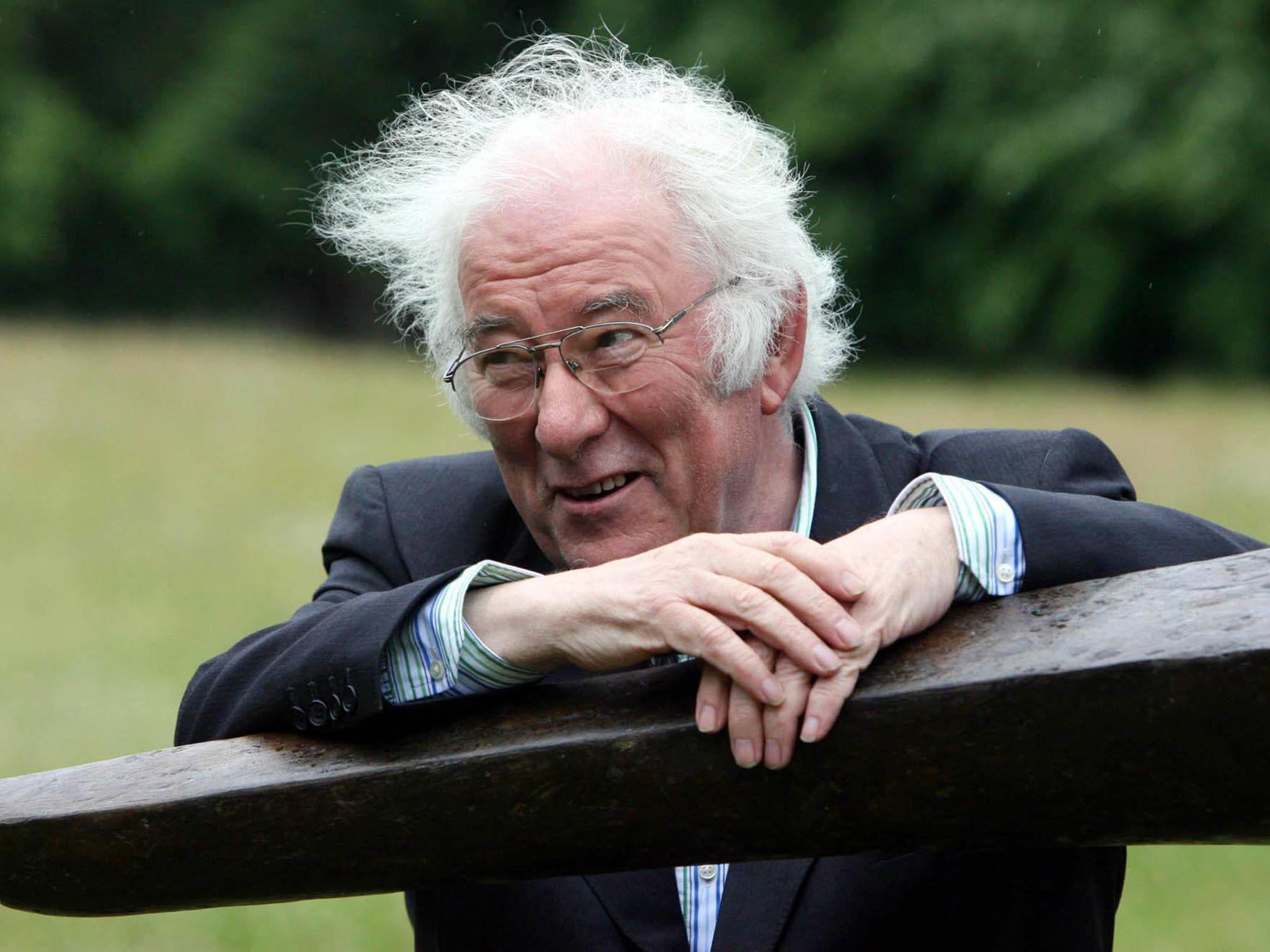 Seamus Heaney: former chair who had insight into his own creativity and that of others (PA)