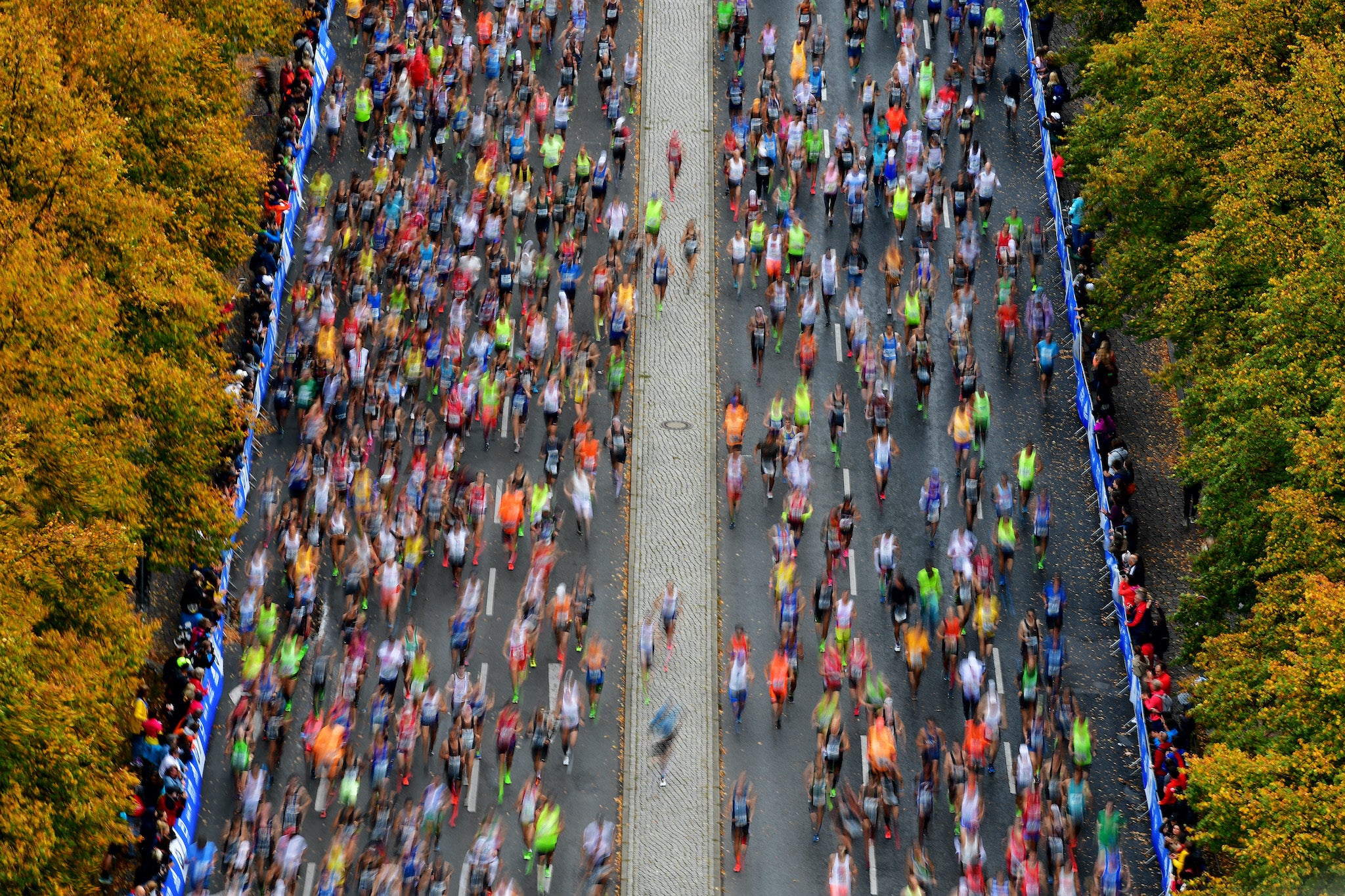 Runners in the 2019 Berlin Marathon (Getty)