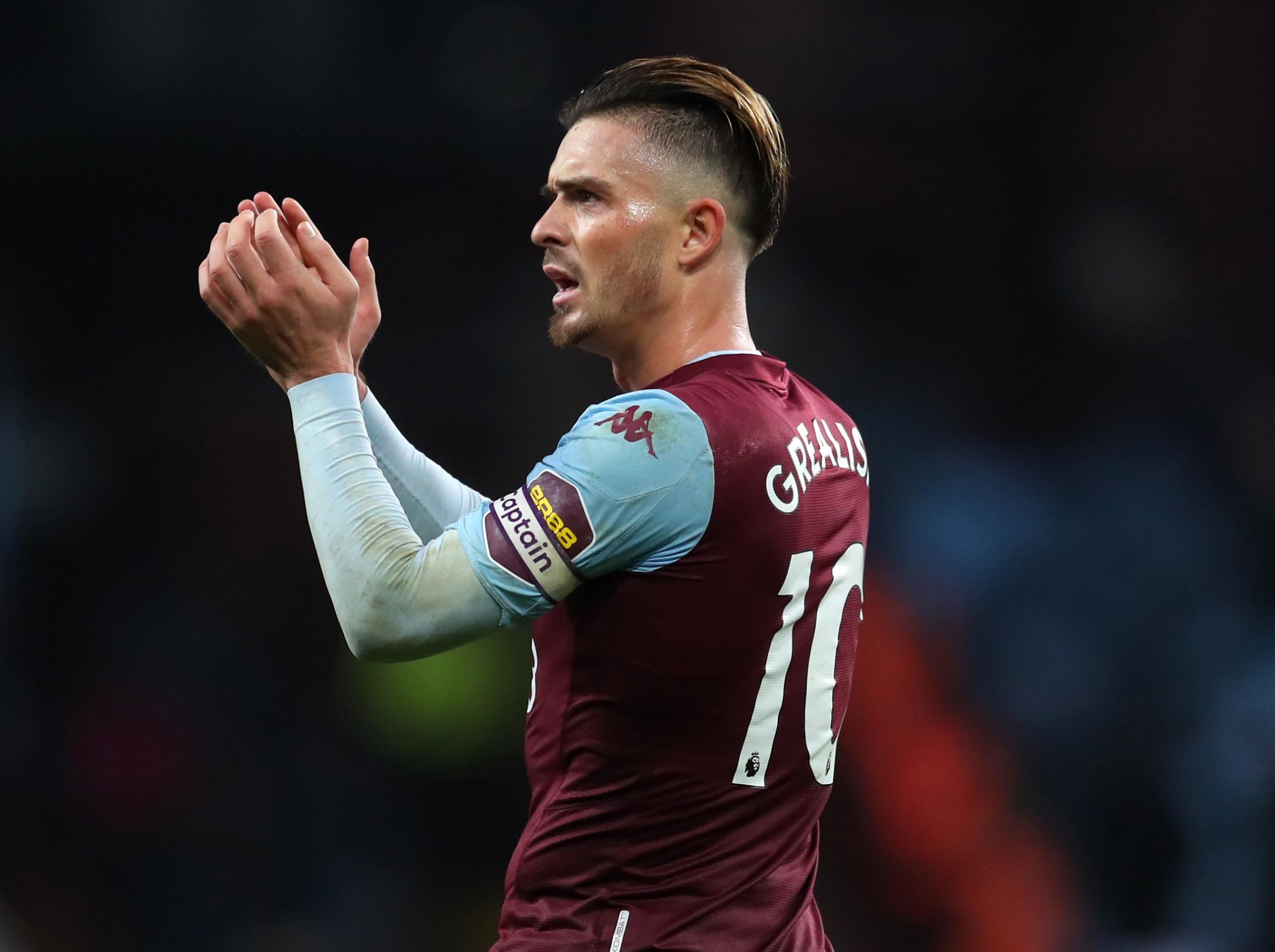 Jack Grealish has been hailed by boss Dean Smith