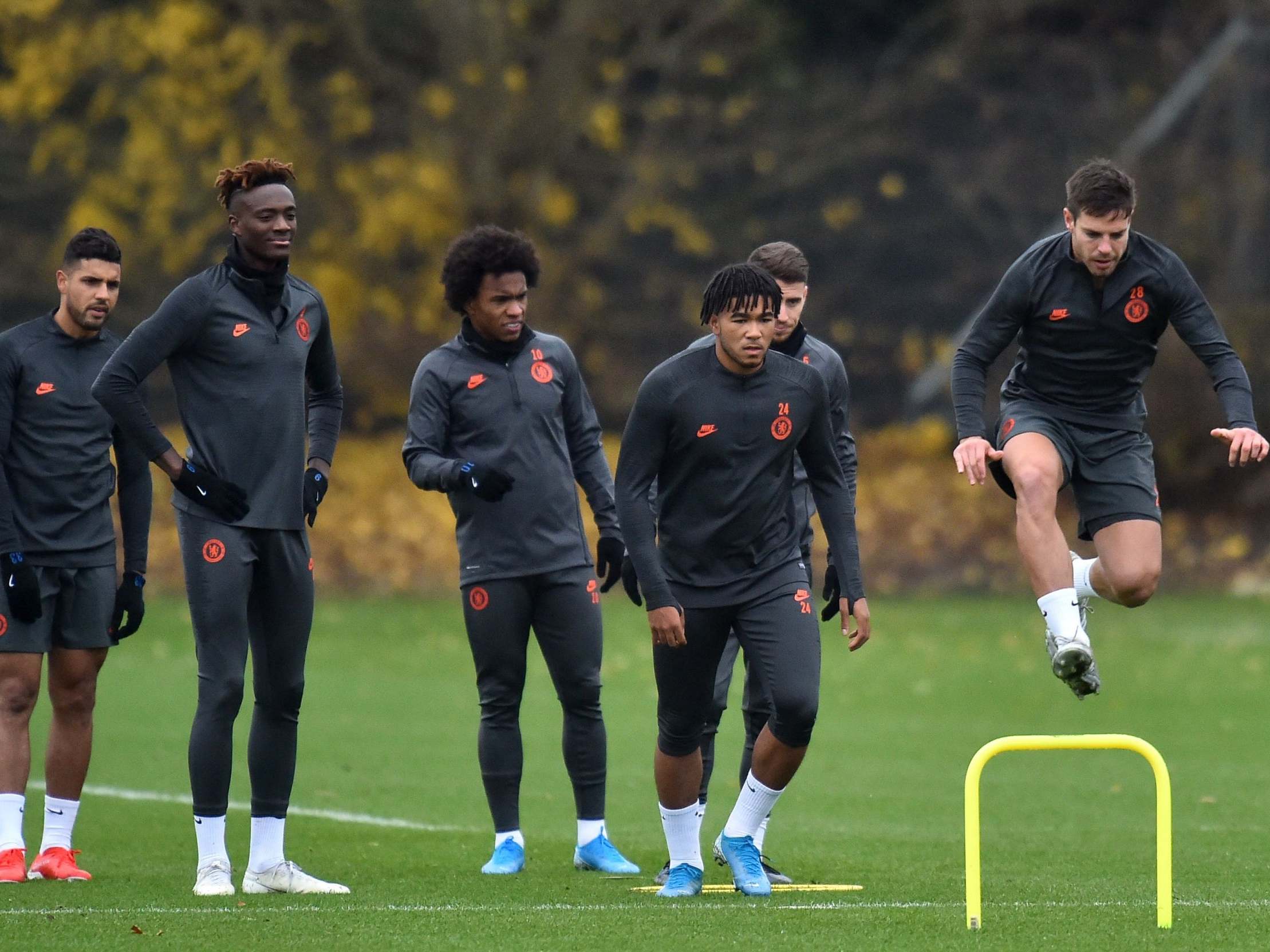 The Blues prepare for Valencia