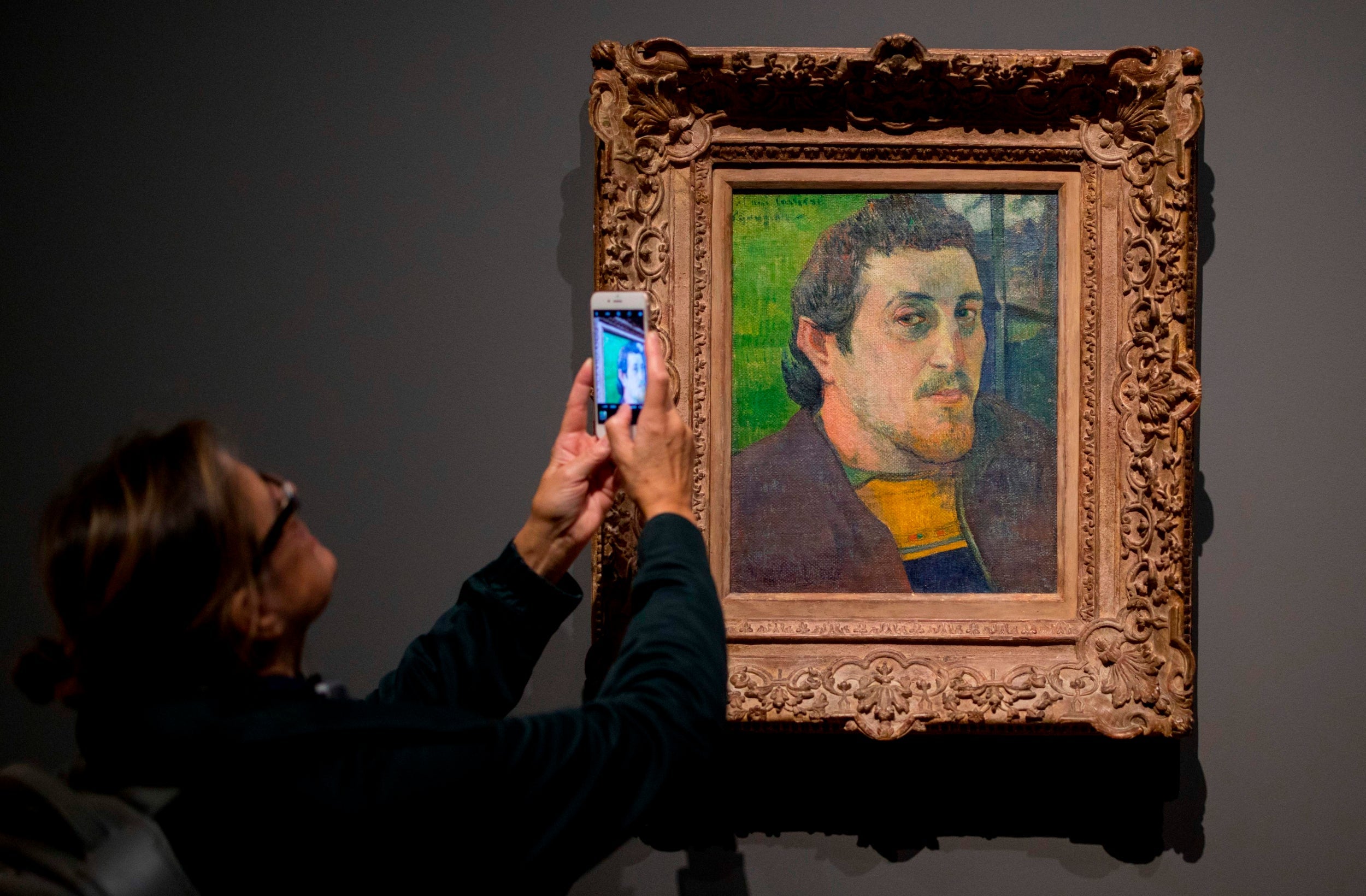 Paul Gauguin’s ‘Self-Portrait Dedicated to Carriere’.